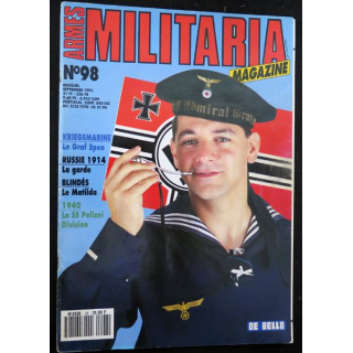 ARMES MILITARIA Magazine n° 98 septembre 1993 sur SS Polizei Division