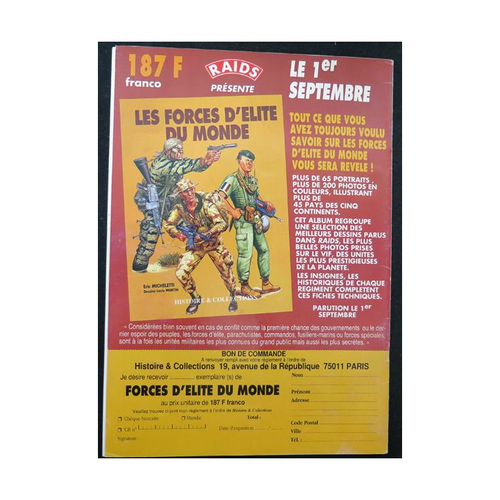 ARMES MILITARIA Magazine n° 98 septembre 1993 sur SS Polizei Division
