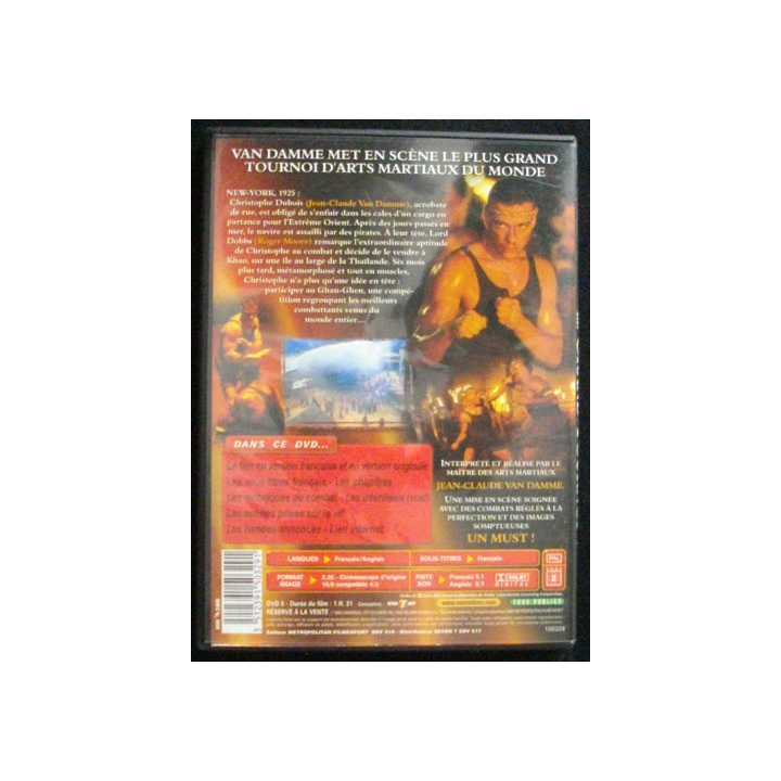 DVD : LE GRAND TOURNOI (VAN DAMME)