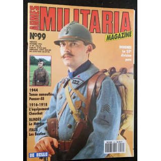 ARMES MILITARIA Magazine n° 99 de octobre 1993 les insignes la 25° DP