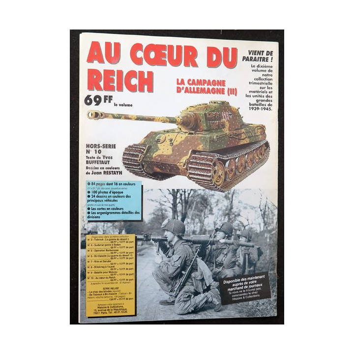 ARMES MILITARIA Magazine n° 99 de octobre 1993 les insignes la 25° DP