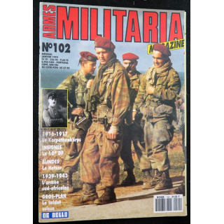 ARMES MILITARIA Magazine n° 102 de janvier 1994  insignes de la 10° DP