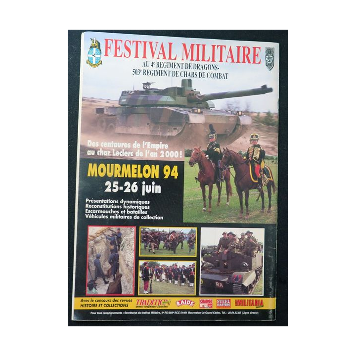 ARMES MILITARIA Magazine n° 106 de mai 1994 sur la médaille interalliée