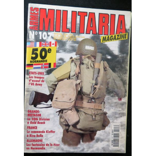 ARMES MILITARIA Magazine n° 107 de juin 1994 sur le commando Kieffer