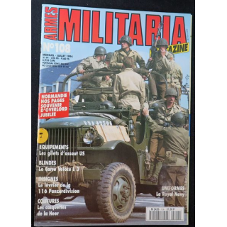 ARMES MILITARIA Magazine n° 108 de juillet 1994 sur le Carro veloce L3