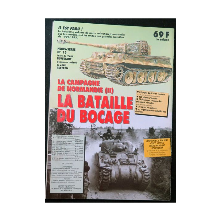 ARMES MILITARIA Magazine n° 108 de juillet 1994 sur le Carro veloce L3