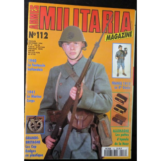 ARMES MILITARIA Magazine n° 112 de novembre 1994 sur le 8° génie 1918
