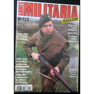 ARMES MILITARIA Magazine n° 113 de décembre 1994 sur les chars moyens japonais