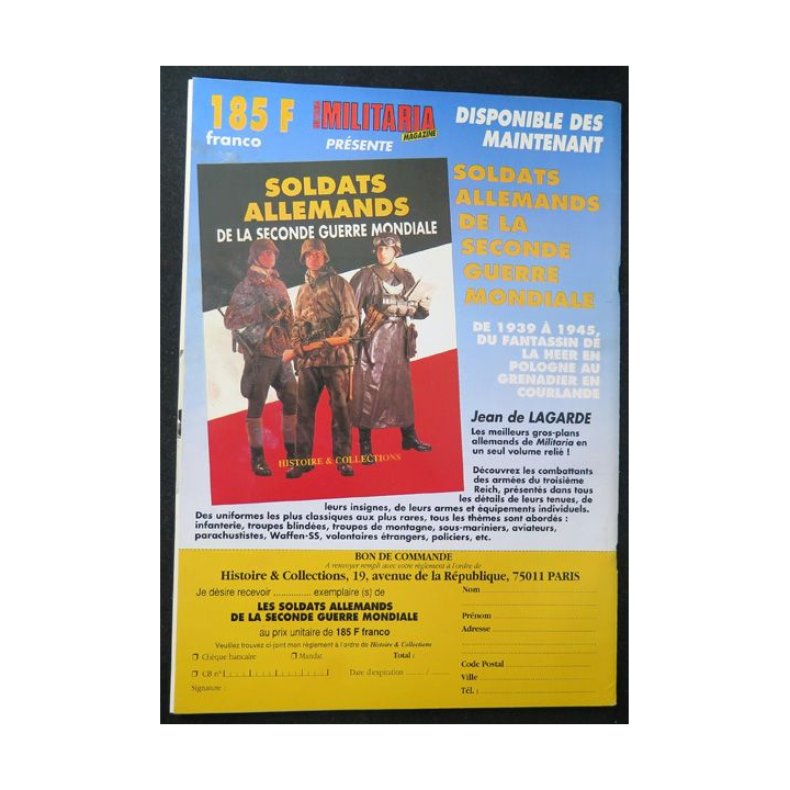 ARMES MILITARIA Magazine n° 113 de décembre 1994 sur les chars moyens japonais