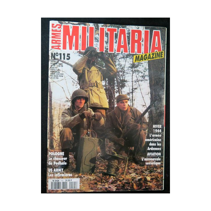 ARMES MILITARIA Magazine n° 115 sur le chasseur de Podhale polonais