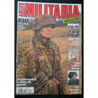ARMES MILITARIA Magazine n° 117 de avril 1995 sur BEF en Norvège 1940
