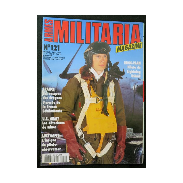 ARMES MILITARIA Magazine n° 121 de août 1995 détecteurs de mines US