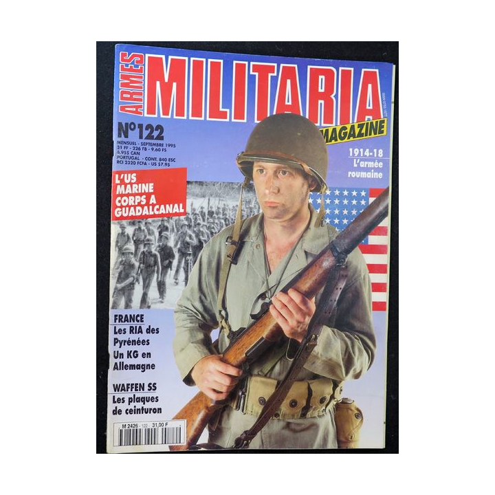 ARMES MILITARIA Magazine n° 122 sur les plaques de ceinturon SS