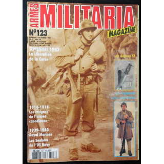 ARMES MILITARIA Magazine n° 123 de octobre 1995 sur les dagues SS