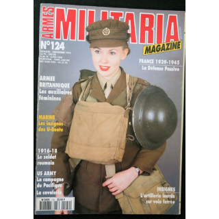 ARMES MILITARIA Magazine n° 124 1995 sur la défense passive