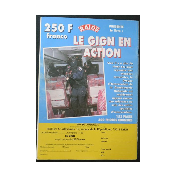 ARMES MILITARIA Magazine n° 124 1995 sur la défense passive