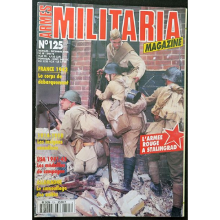 ARMES MILITARIA Magazine n° 125 sur les médailles de campagne US 2° GM