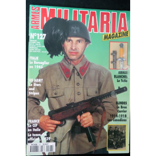 ARMES MILITARIA Magazine n° 127 1996 sur la tenue des officiers 1939