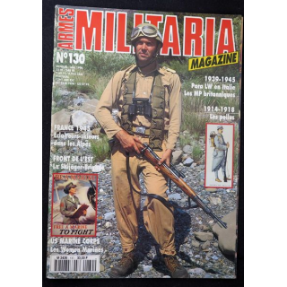 ARMES MILITARIA Magazine n° 130 de mai 1996 sur la skijäger brigade