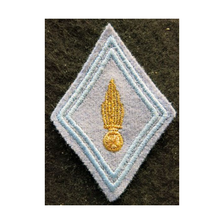 LOSANGE DE BRAS MODÈLE 45 : Ecusson de sous officier de l'École nationale des sous-officiers d'active (ENSOA))