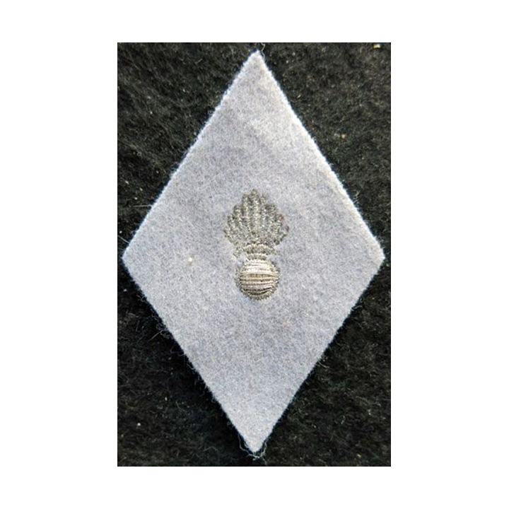 LOSANGE DE BRAS MODÈLE 45 : Ecusson sous officier de l'École d'application de l'arme blindée et de la cavalerie EAABC