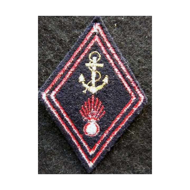 LOSANGE DE BRAS MODÈLE 45 : Ecusson de l'École militaire préparatoire Général-Leclerc Brazzaville
