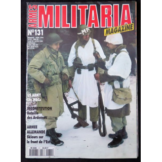 ARMES MILITARIA Magazine n° 131 de juin 1996 sur la bataille des Ardennes