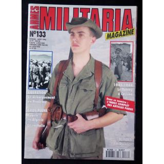 ARMES MILITARIA Magazine n° 133 de août 1996 sur l'appelé en Algérie