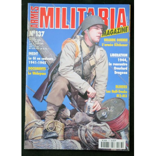 ARMES MILITARIA Magazine n° 137 de décembre 1996 sur l'armée kitchener