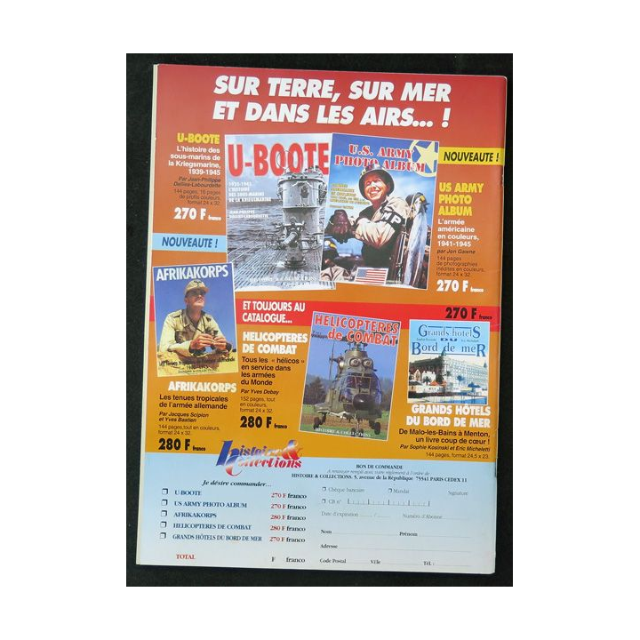 ARMES MILITARIA Magazine n° 138 de janvier 1997 sur le 5° dragons
