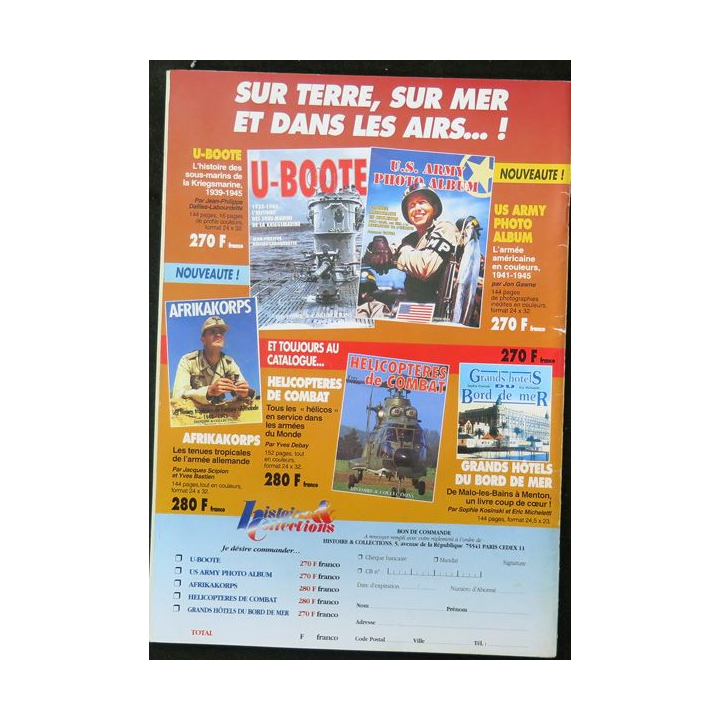 ARMES MILITARIA Magazine n° 139 de février 1997 sur le blindé T 34