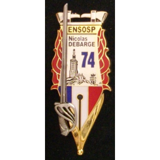 PROMOTION POMPIERS : ENSOSP PROMOTION 74 NICOLAS DEBARGE
