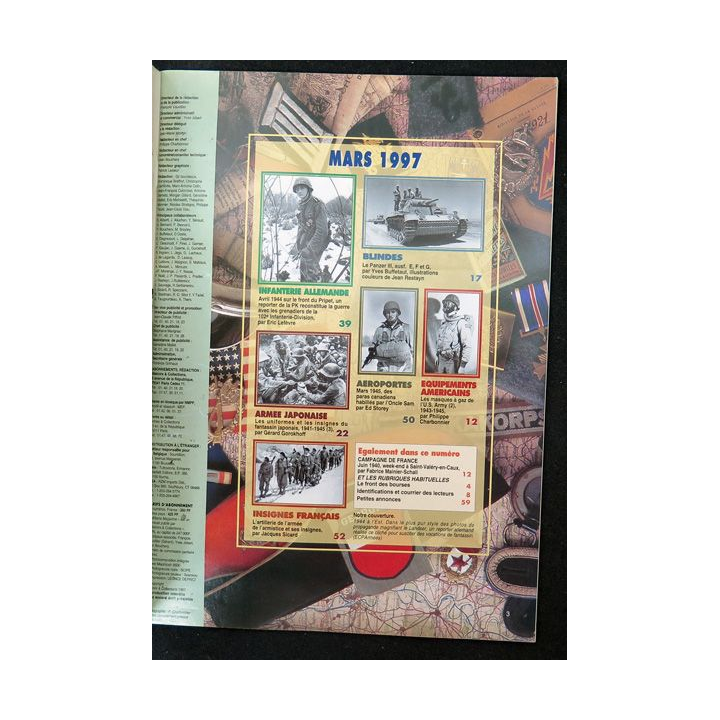 ARMES MILITARIA Magazine n° 140 de mars 1997 sur le blindé Panzer III