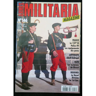 ARMES MILITARIA Magazine n° 146 de septembre 1997 sur le 157° RI