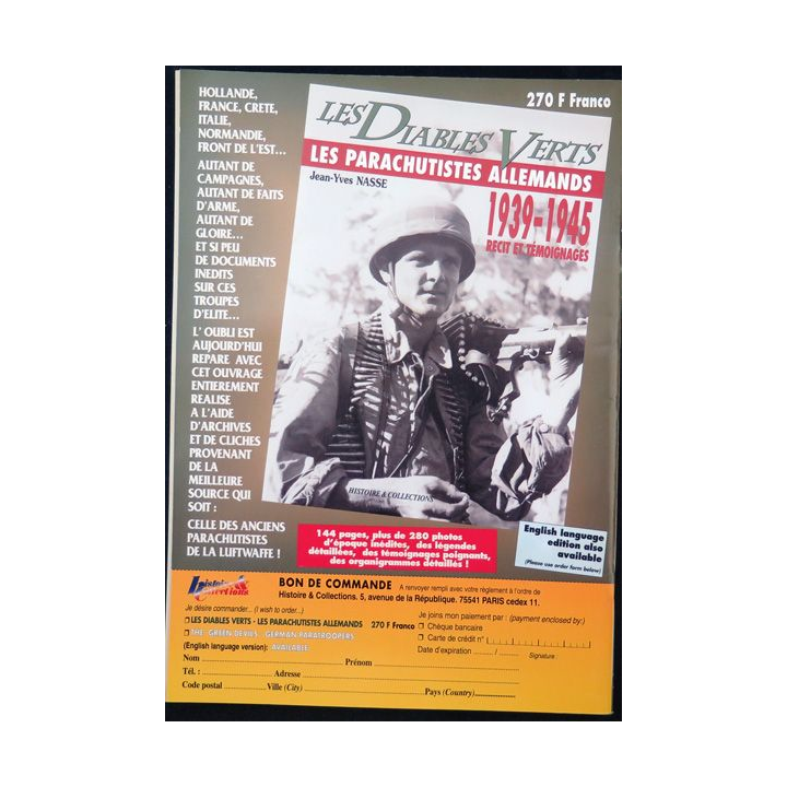 ARMES MILITARIA Magazine n° 147  sur les mitrailleurs d'élite