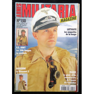 ARMES MILITARIA Magazine n° 150 de janvier 1998 sur la Dinassaut 3