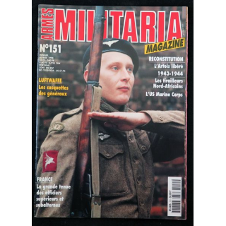 ARMES MILITARIA Magazine n° 151 sur les tirailleurs Nord-Africains