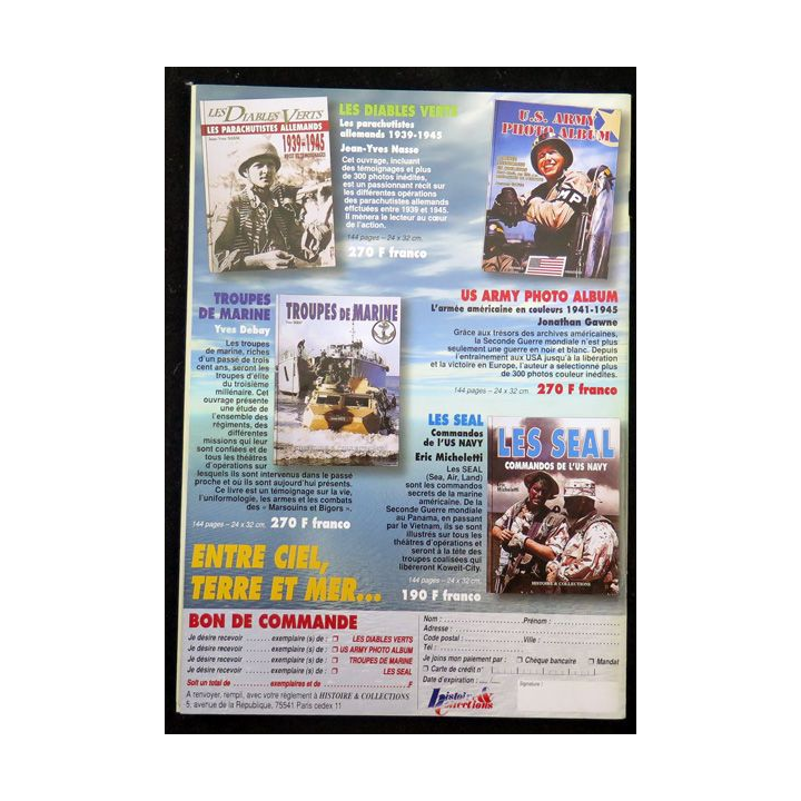 ARMES MILITARIA Magazine n° 154 1998 sur les insignes de la 27° DI