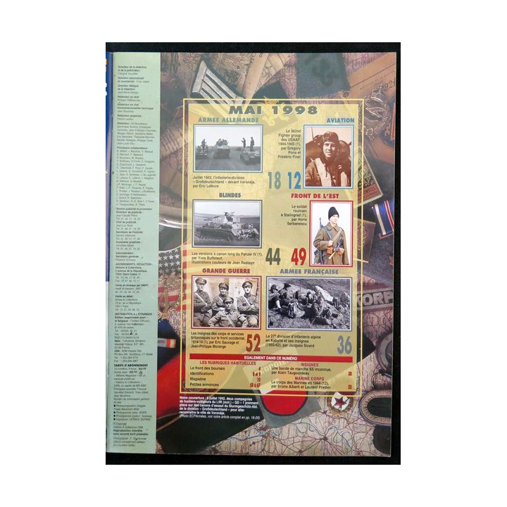 ARMES MILITARIA Magazine n° 154 1998 sur les insignes de la 27° DI