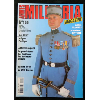 ARMES MILITARIA Magazine n° 155 de juin 1998 sur les couteaux DLV / NSFK