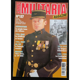 ARMES MILITARIA Magazine n° 157 de août 1998 sur le 10° RMIC