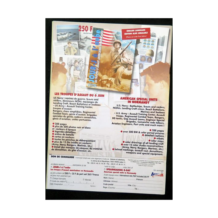 ARMES MILITARIA Magazine n° 160 1998 sur les commandos de chasse