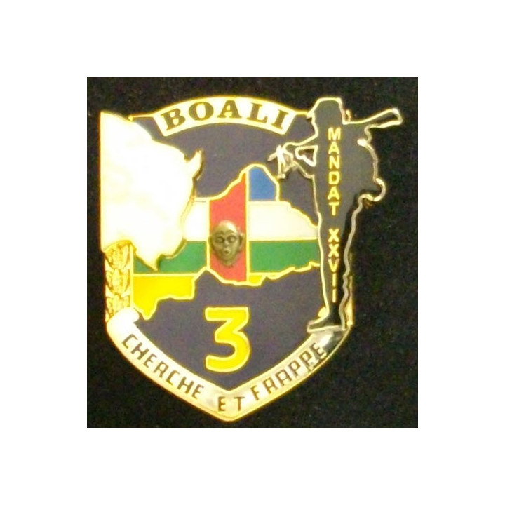 RI 126° RÉGIMENT INFANTERIE 3° CIE BOALI XXVII° MANDAT Cherche frappe
