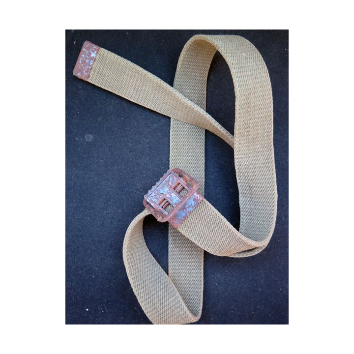 ceinture de pantalon de combat et boucle laiton vert armé