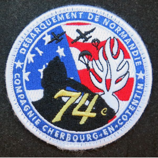 Gendarmerie nationale 74° anniversaire débarquement Normandie