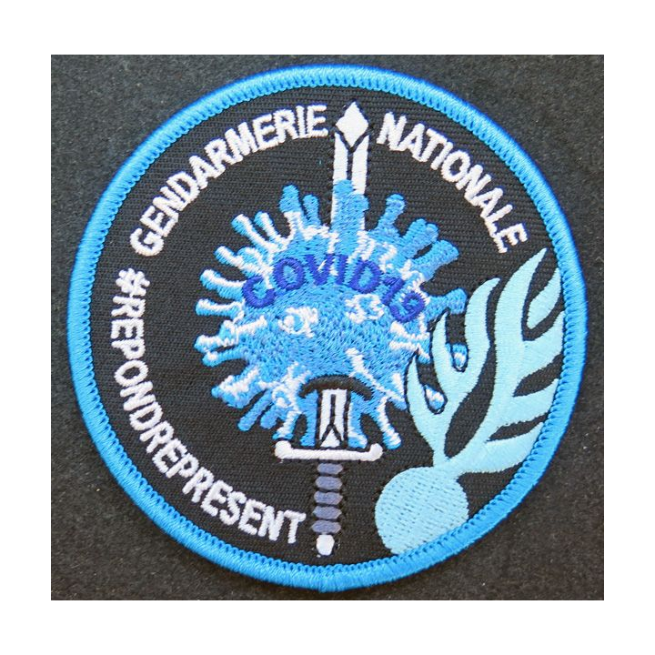Insigne tissu Gendarmerie nationale COVID 19 