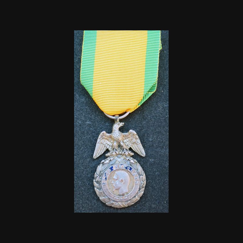 Médaille - Napoléon III - Régates de Fécamp 1862 - Argent