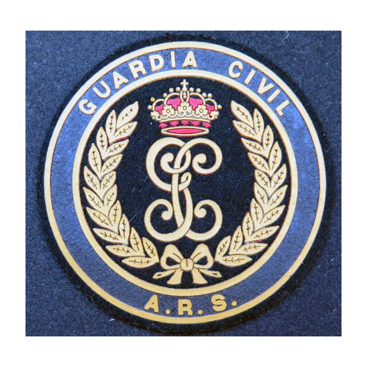 Insigne tissu Guardia civil A.R.S 9 cm de diamètre