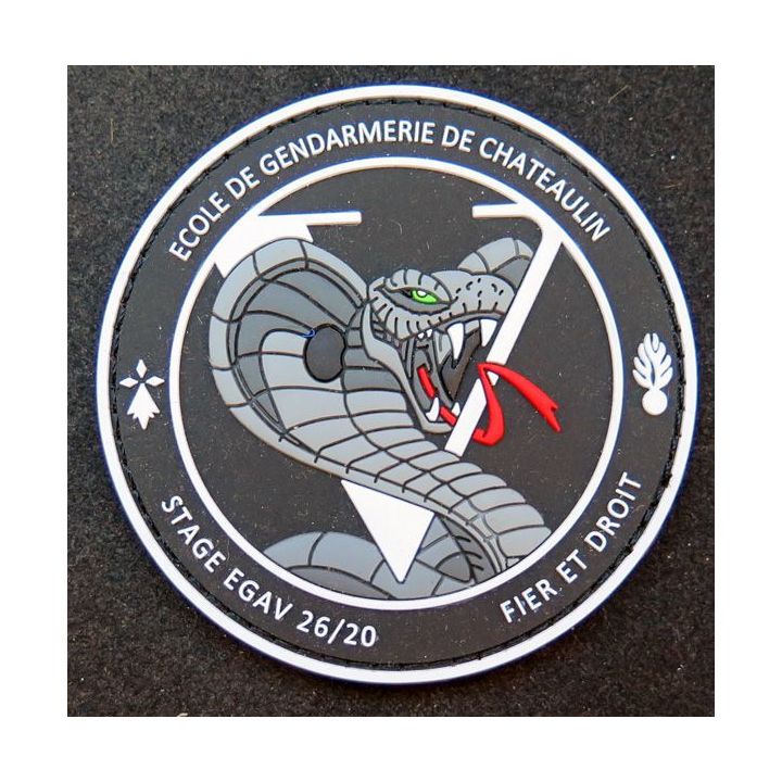 école Gendarmerie nationale de Chateaulin stage EGAV 26/20