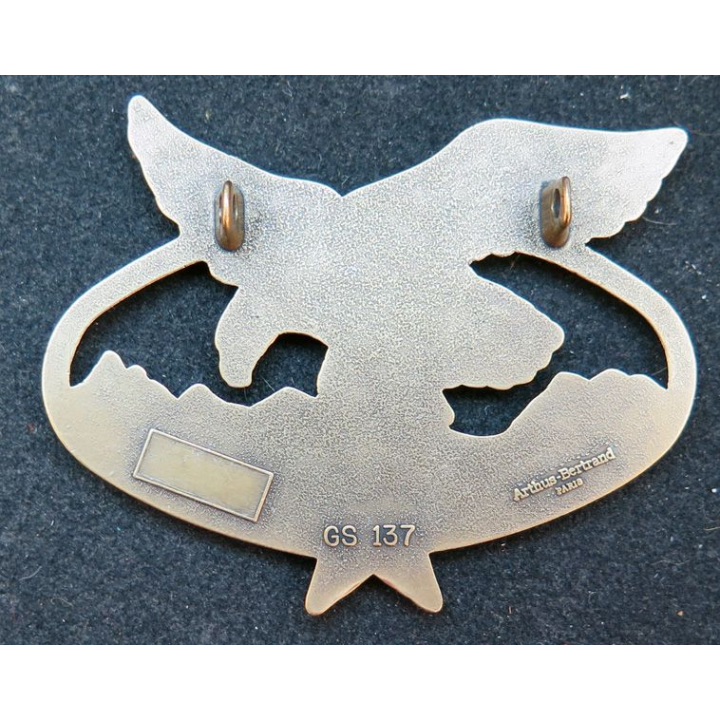 Brevet d'alpiniste ou de skieur militaire avec étoile de fabrication Arthus Bertrand GS. 137